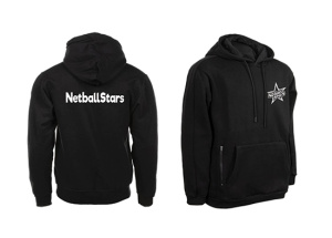 NetballStars - Hoodie - Text Logo